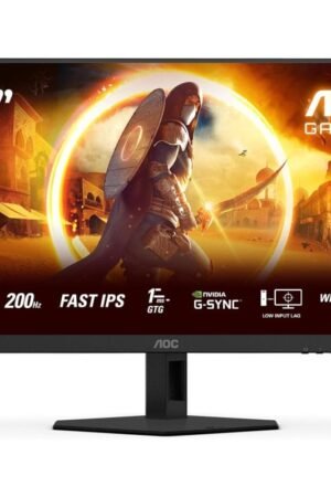 AOC 24G4HRE Gaming Monitor 23,8 Zoll Full HD 200Hz Fast IPS 1ms G-SYNC HDR